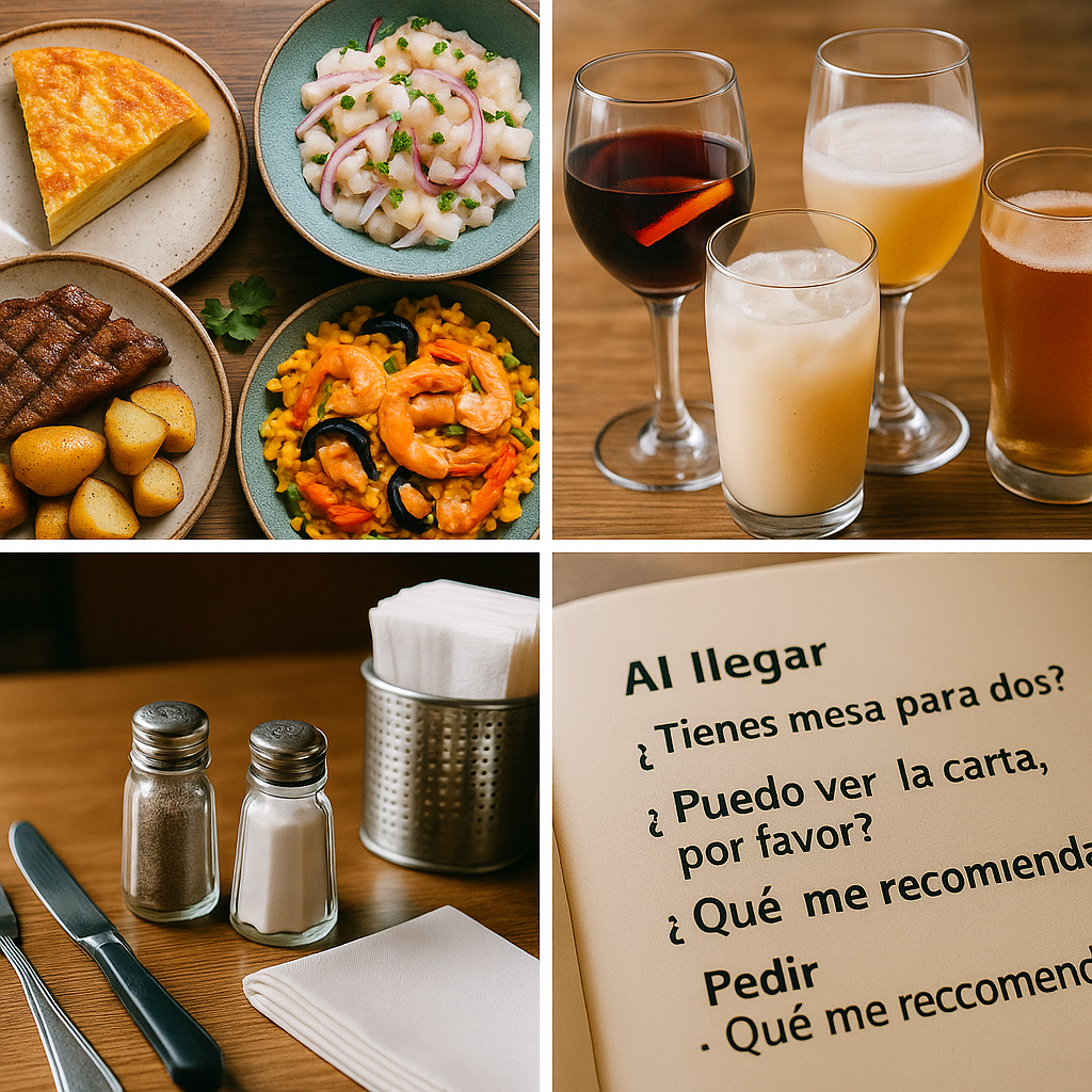 Boissons typiques espagnoles